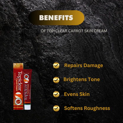 Topiclear Carrot Tube Cream 1.76 oz / 50 g