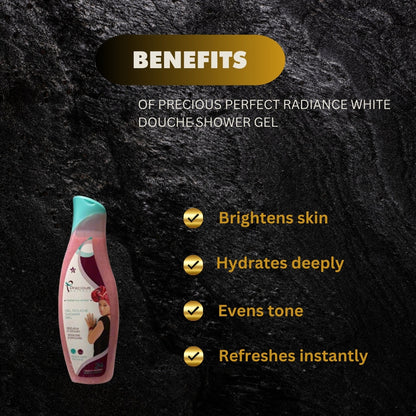 Precious Perfect Radiance White Body Wash Revitalizing and Exfoliating 500ml