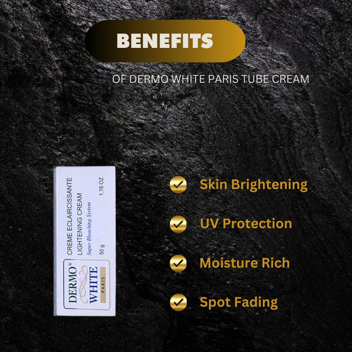 Dermo White Paris Lightening Tube Cream 1.76 oz