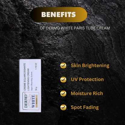 Dermo White Paris Lightening Tube Cream 1.76 oz