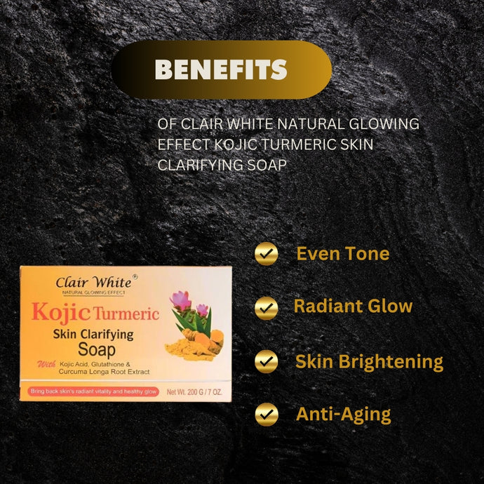 Clair white Turmeric Skin Clarifying Soap