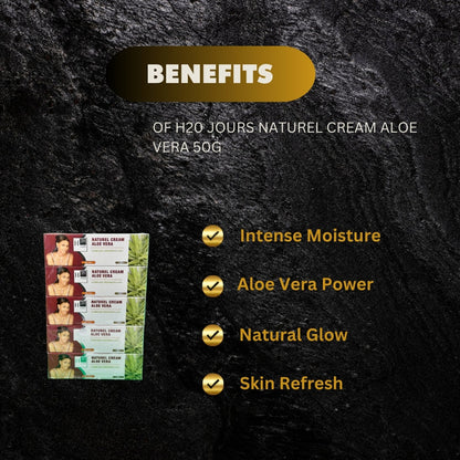 H20 Jours Naturel Cream Aloe Vera 50g