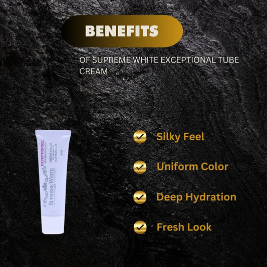 Supreme White Exceptional Tube Cream Lightening High Quality