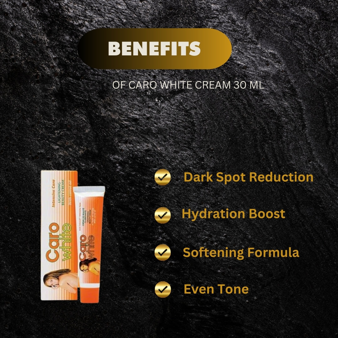 Caro White Tube Cream 1 oz / 30 g (2 PACK) - Kismet Beauty Brands