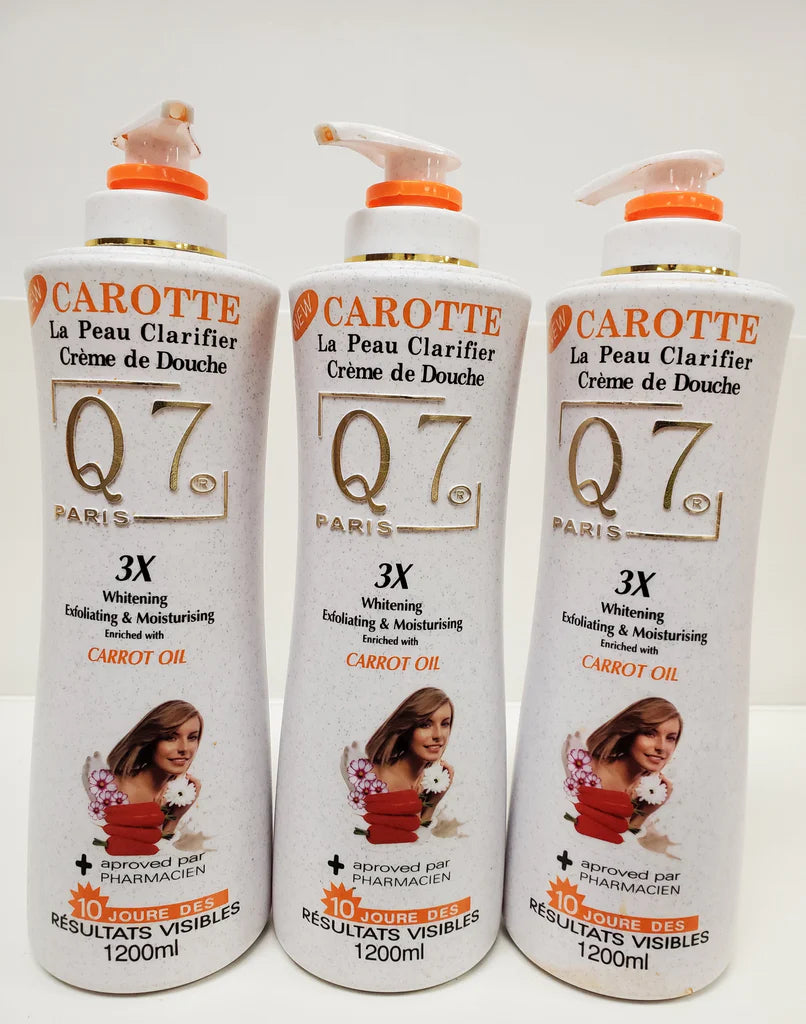 Q7 PARIS 3X WHITENING SHOWER CREAM