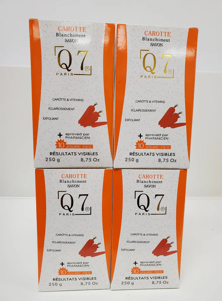 Q7 Paris Carotte Super Whitening Soap