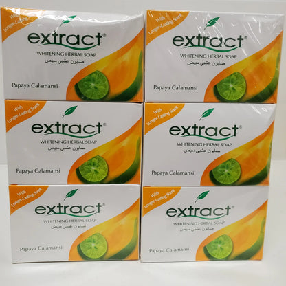 Extract Herbal Soap Papaya Calamansi