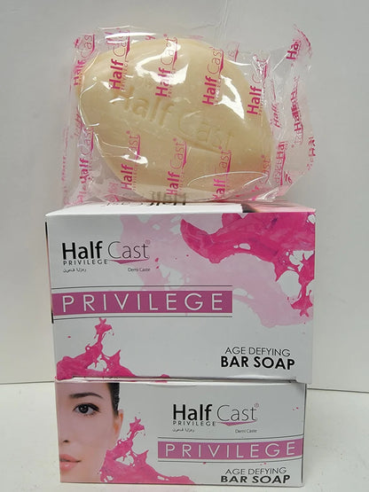 HalfCast privilege age defying bar soap