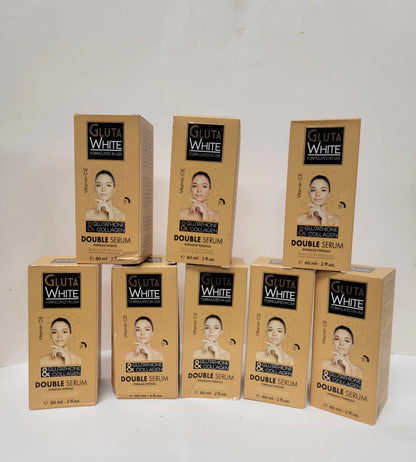 Gluta White Glutathione &amp; Collagen Whitening Lotion 16.9floz (3 PACK) Gluta white
