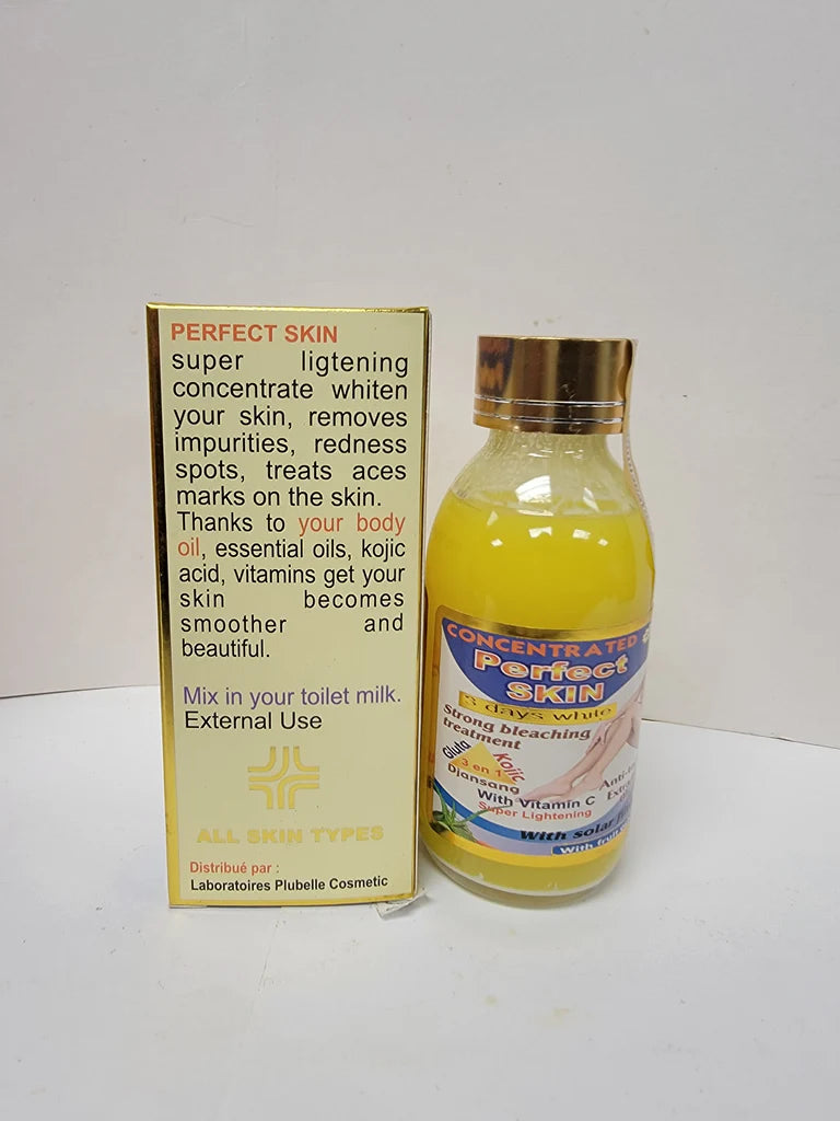 PERFECT SKIN 3 DAYS WHITE OIL STRONG BLEACHING TREATMENT WITH VITAMIN C