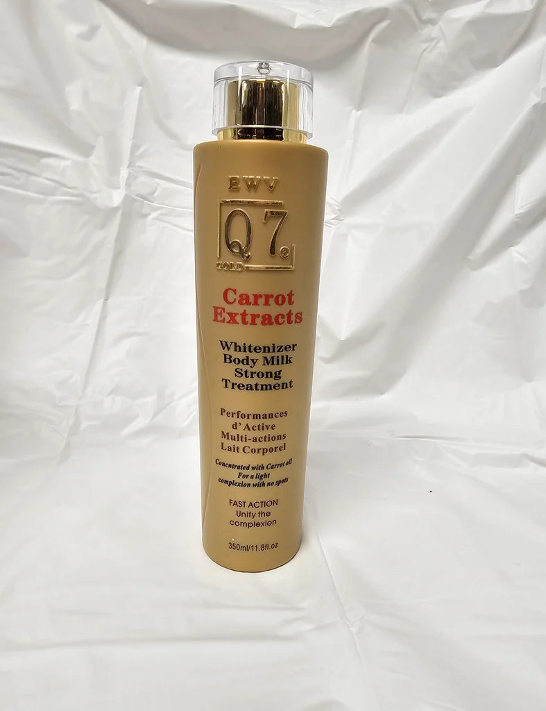 Q7 carrot Extract Body Milk 350ml