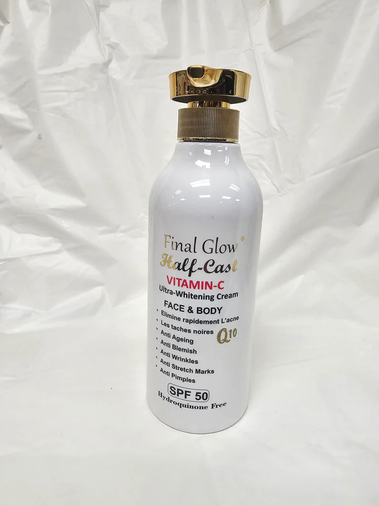 Final Glow Half Cast tomato face and body milk SPF 500ml
