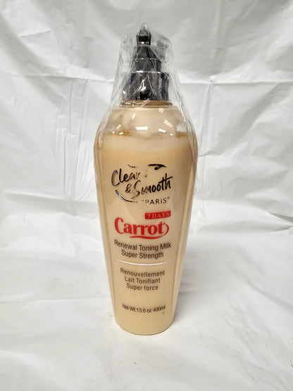 Clear &amp; smooth Carrot Body Milk 400ml