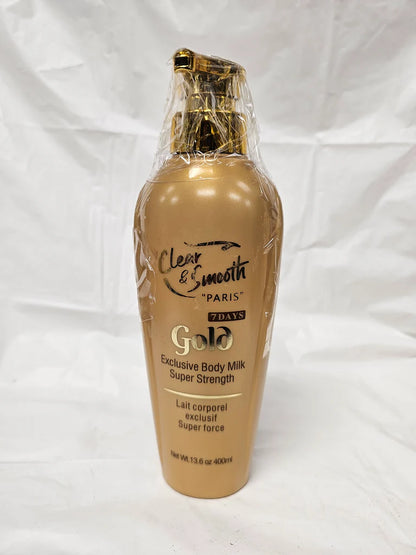 Clear &amp; smooth Gold Body Milk 400ml