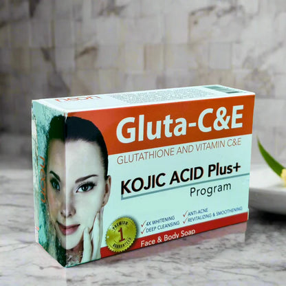 Gluta-C&amp;E Kojic Acid plus+ Face &amp; Body Soap