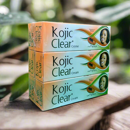 Authentic Kojic Clear Papaya Cream Natural (3 PACK)