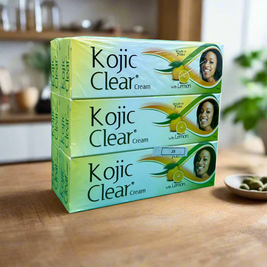 Authentic Kojic Clear LEMON Cream Natural (5 PACK)