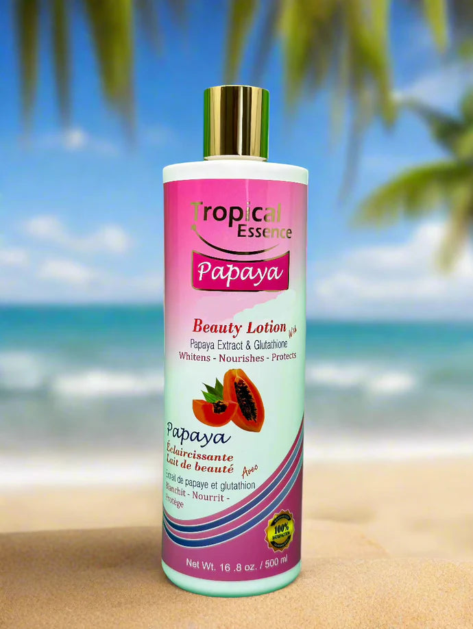 Tropical Essence Lightening Beauty Lotion With Papaya 16.8 oz