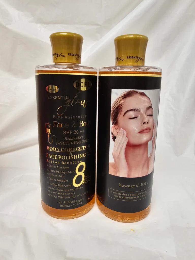 👄Lucy's Essential Glow Half Cast Flawless oil 585ml