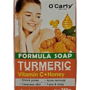 O’ Carly TURMERIC Soap w/ Vit-C+Honey 8.82oz / 250g