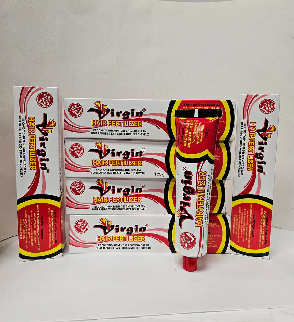 VIRGIN HAIR FERTILIZER ANTI DANDRUFF AND HAIR CONDITIONING CREAM 125G 1 PACK