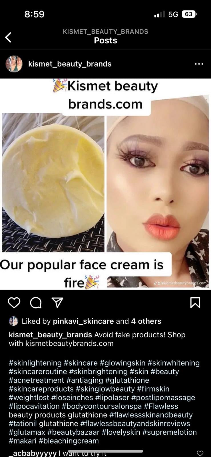 glutathione injection face cream review before and after Glutathione injection gluta facial cream