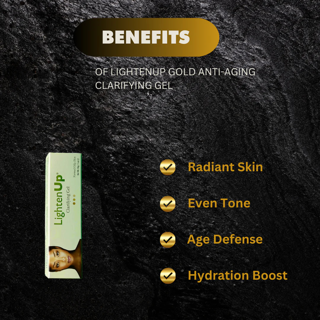 LightenUp Gold Anti-Aging Clarifying Gel 1 oz