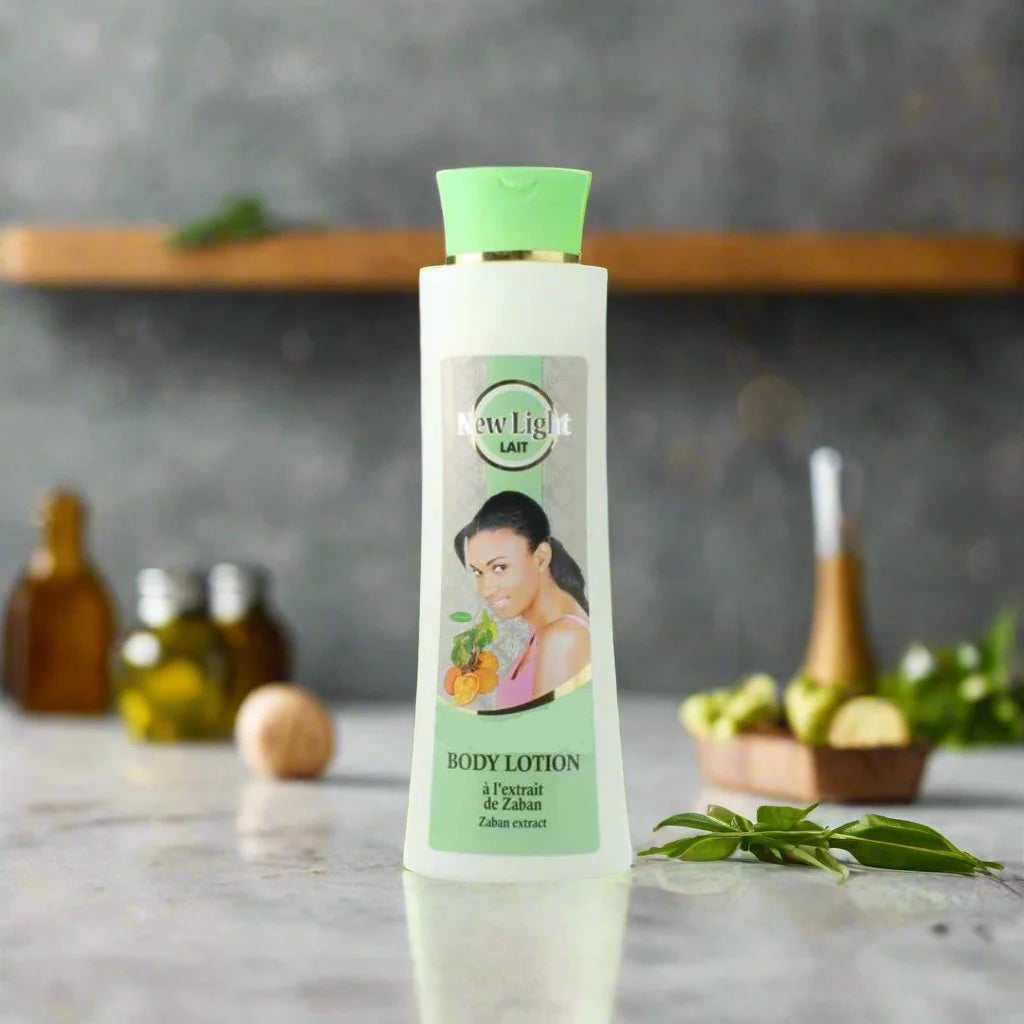New Light Whitening Body Lotion with Zaban 14 oz / 400 ml