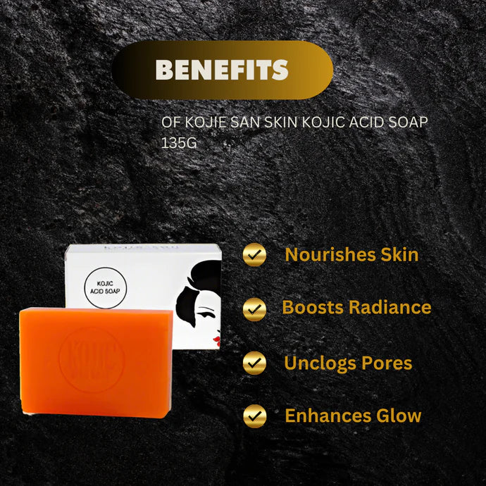 KOJIE SAN SKIN KOJIC ACID SOAP - 135G