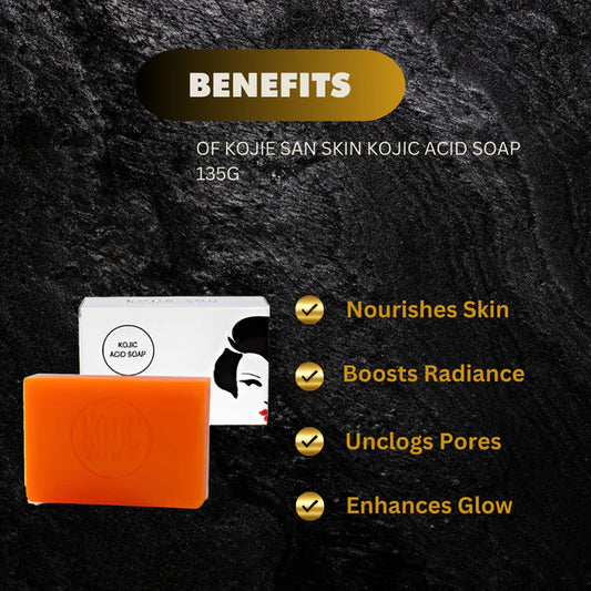 KOJIE SAN SKIN KOJIC ACID SOAP - 135G