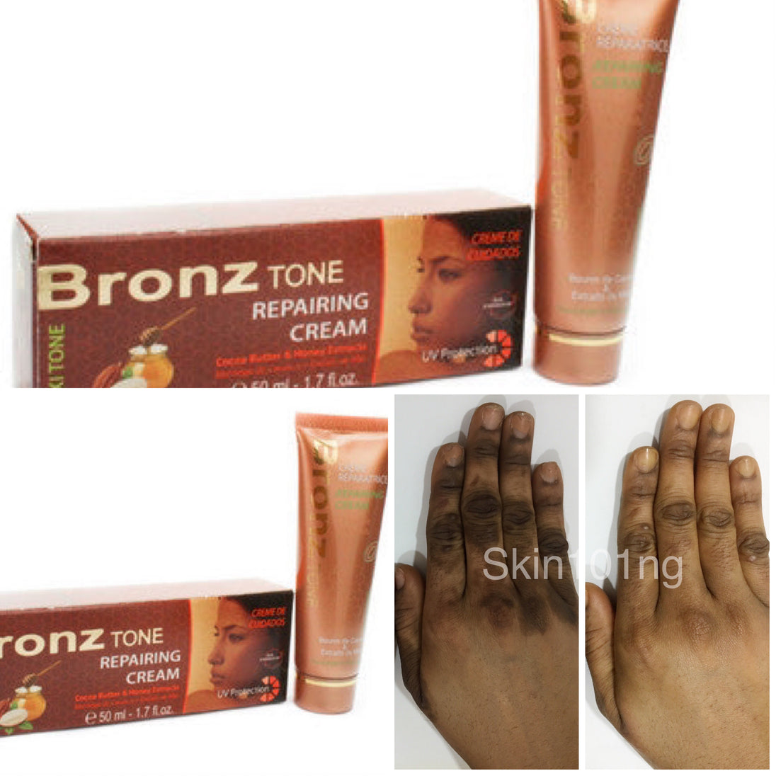 Bronz Tone Trio Lotion, Serum, Cream (3 PACK KIT) Bronz Tone
