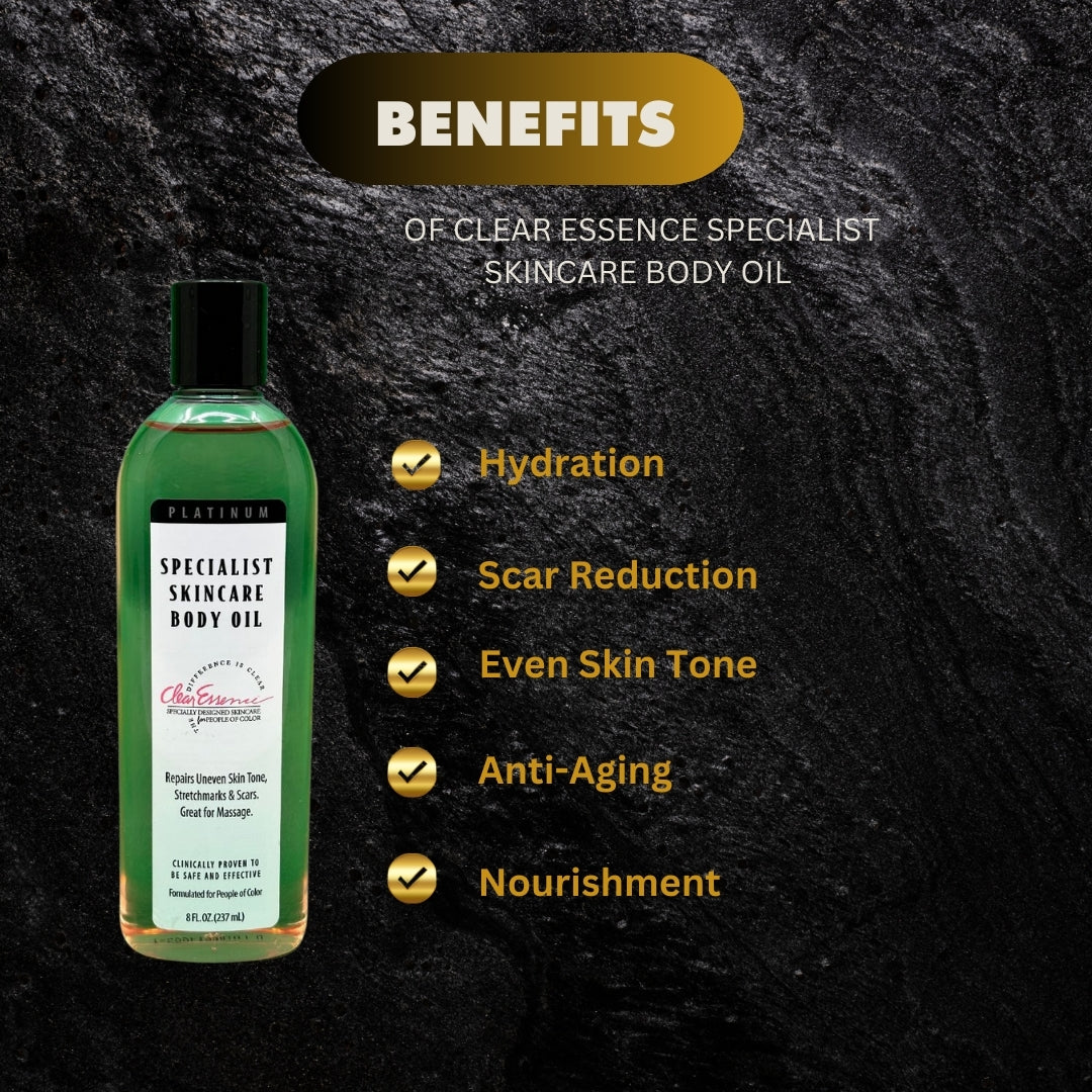Clear Essence Specialist Skincare body Oil 237ml