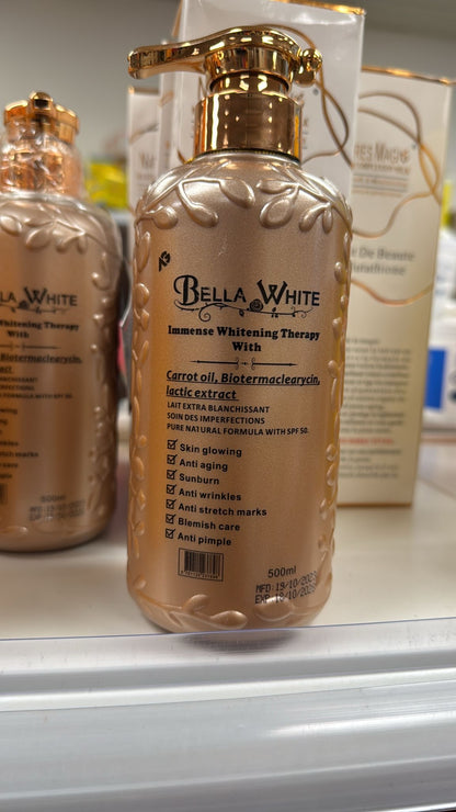 Bella white kojic white Body milk 500ml