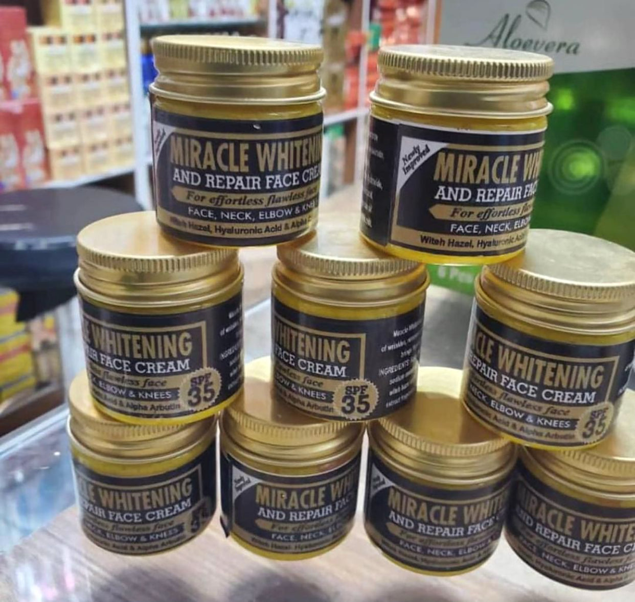 MIRACLE WHITENING AND REPAIR FACE CREAM