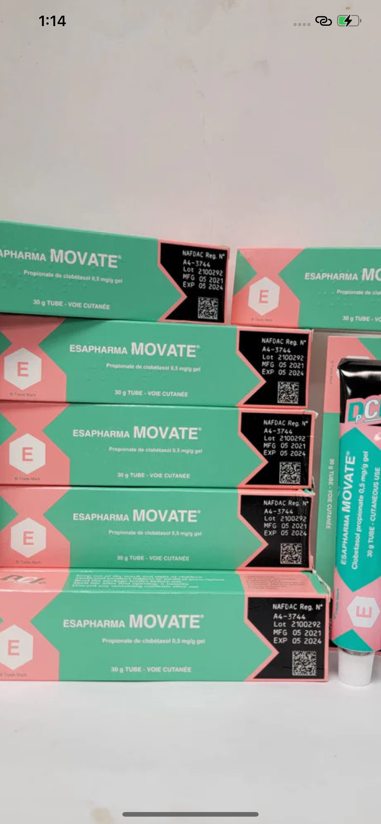 Hot Movate Fast Action Gel (5 PCS)