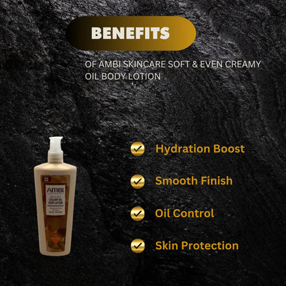 Ambi Skincare Soft &amp; Even Creamy Oil Body Lotion