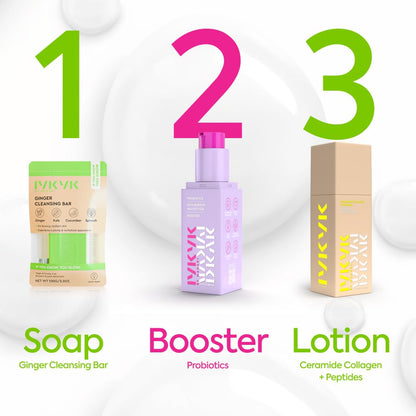 IYKYK By Makari Probiotics Booster for Skin Barrier Support – Soothing Face &amp; Neck Hydration Serum