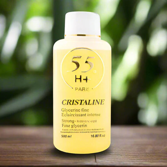 55H+ Glycerin fine Cristaline Efficacite Strong-Lightening 16.8 oz / 500 ml - Kismet Beauty Brands