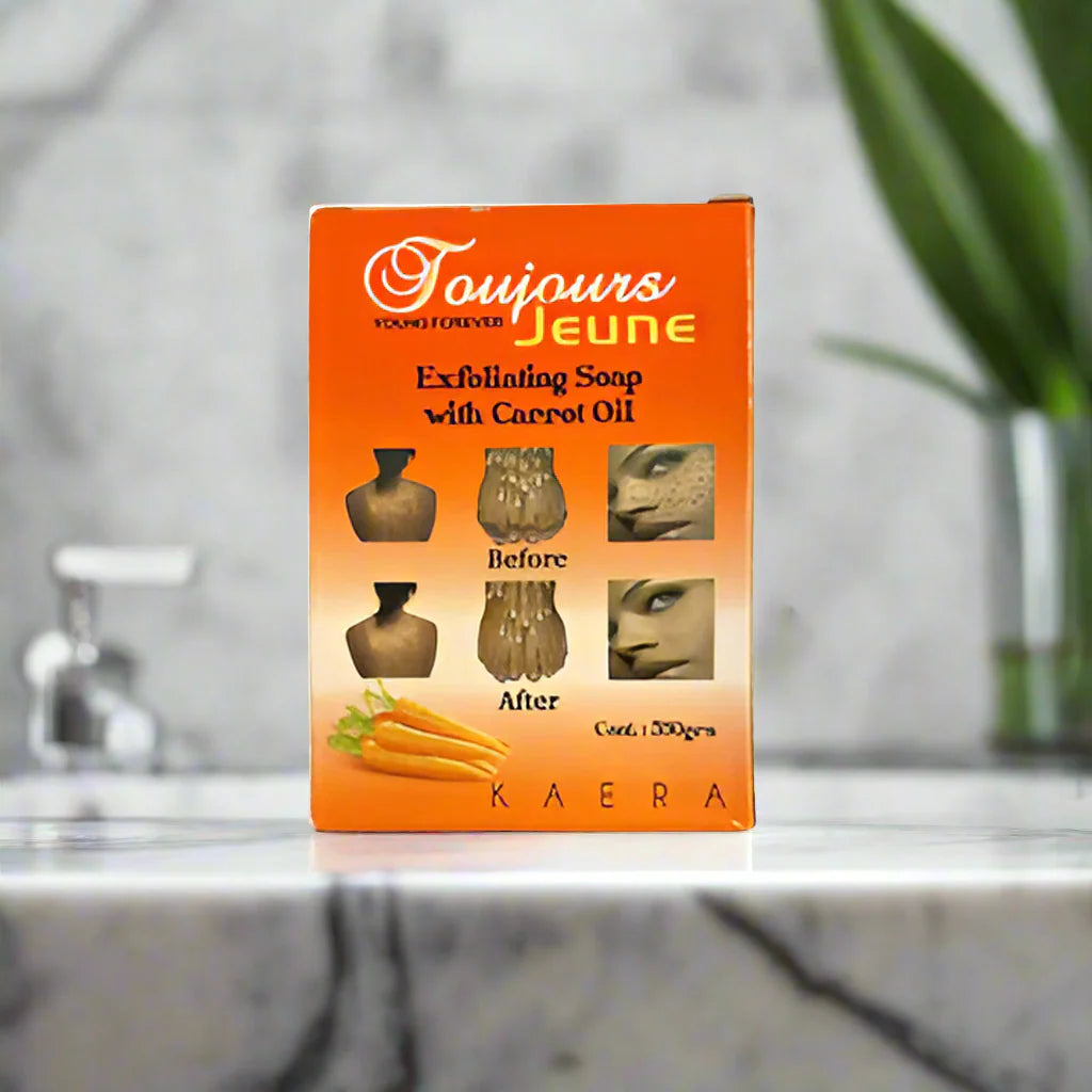 Toujours JEUNE Exfoliating Soap With Carrot 250g