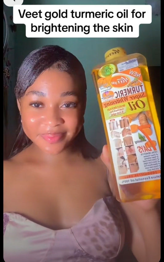 Veetgold Tumeric Glowing oil 1000ml