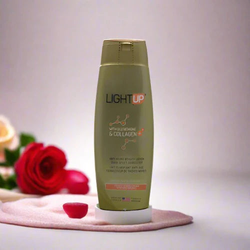 LIGHT UP(Gold / Glutathione) Anti Aging Shower Gel 13.5oz / 400ml