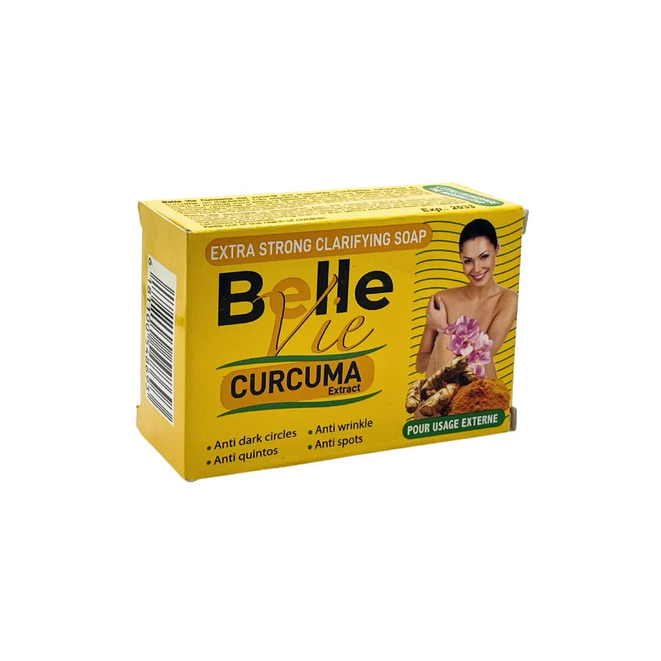BELLEVIE EXTRA STRONG CLARIFYING SOAP CURCUMA EXTRACT 225G BELLE VIE