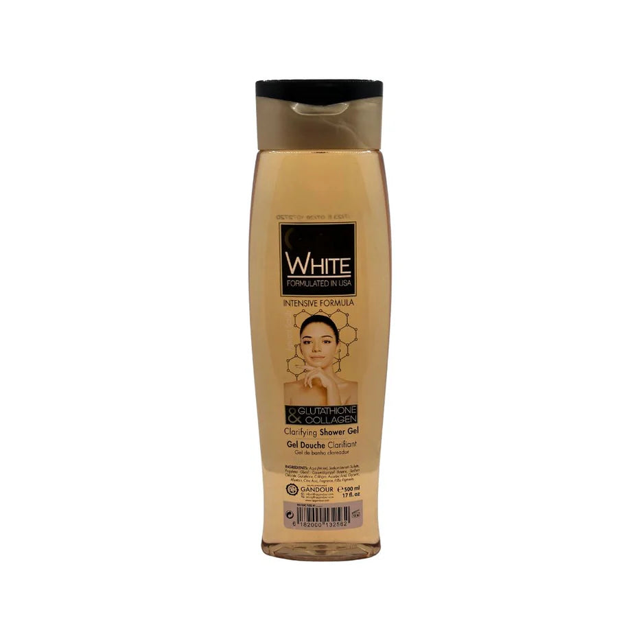 GLUTA WHITE GLUTATHIONE & COLLAGEN CLARIFYING SHOWER GEL 500 ML GLUTA WHITE GLUTATHIONE & COLLAGEN CLARIFYING SHOWER GEL 500 ML