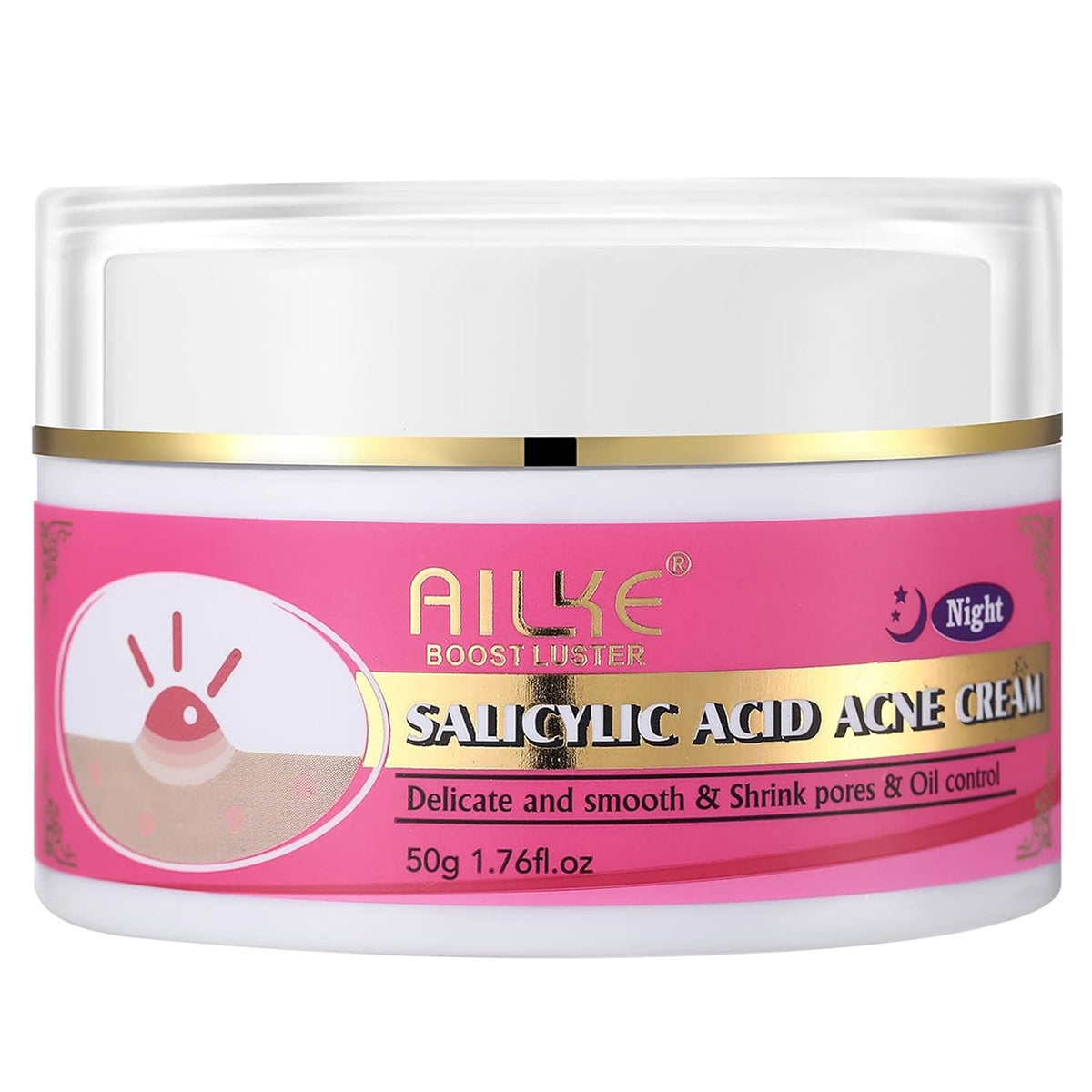AILKE Boost Luster Salicylic Acid Blemish Care Cream