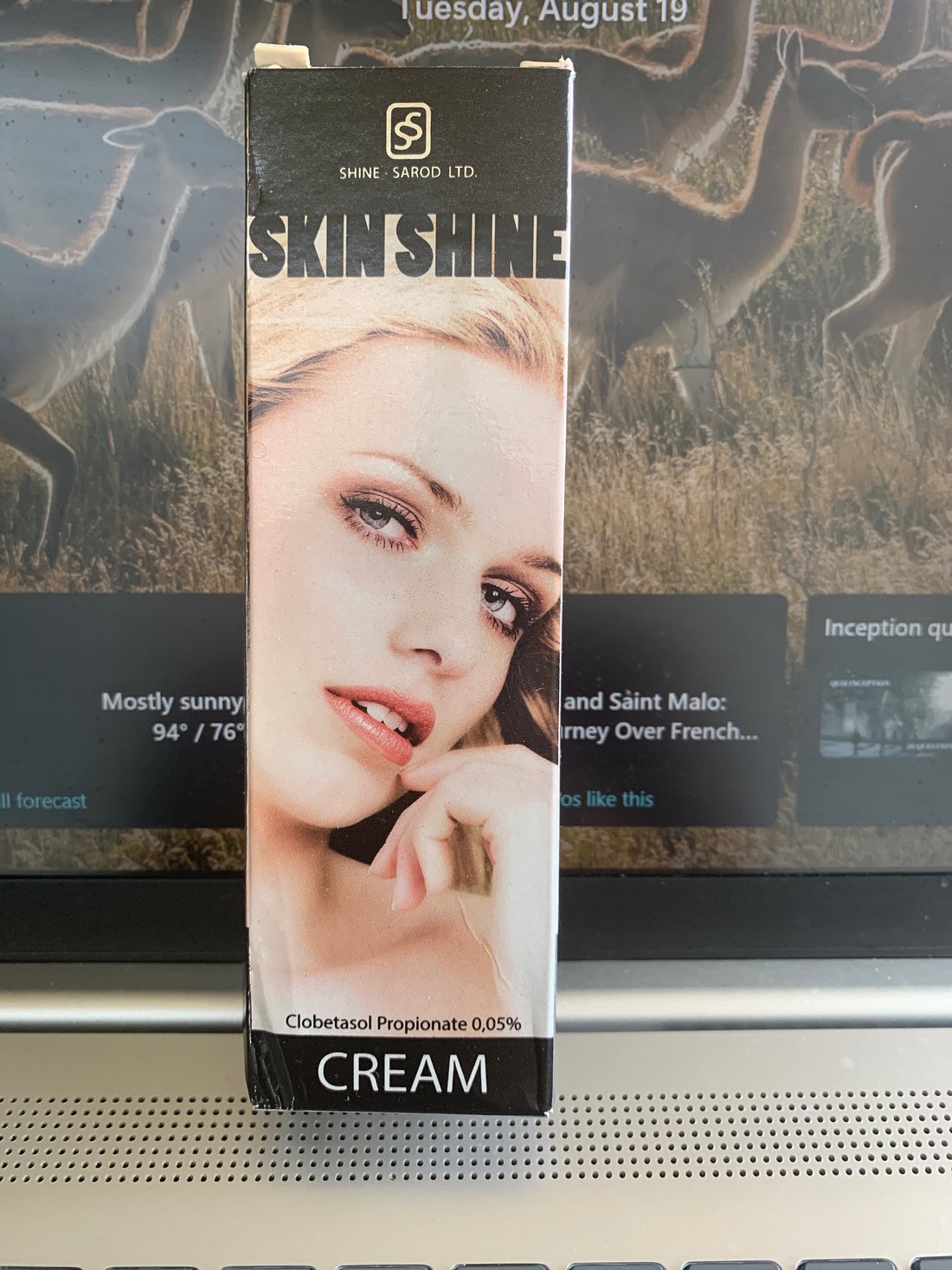 Shine shine TUBE CREAM CAN BE MIX WITH ANY CREAM FAST ACTION x2