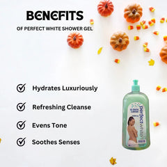 Perfect White Lightening Shower Gel 1000ml BIGGEST