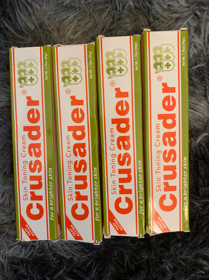 Crusader Skin Toning Cream Triple Action 1.76 oz