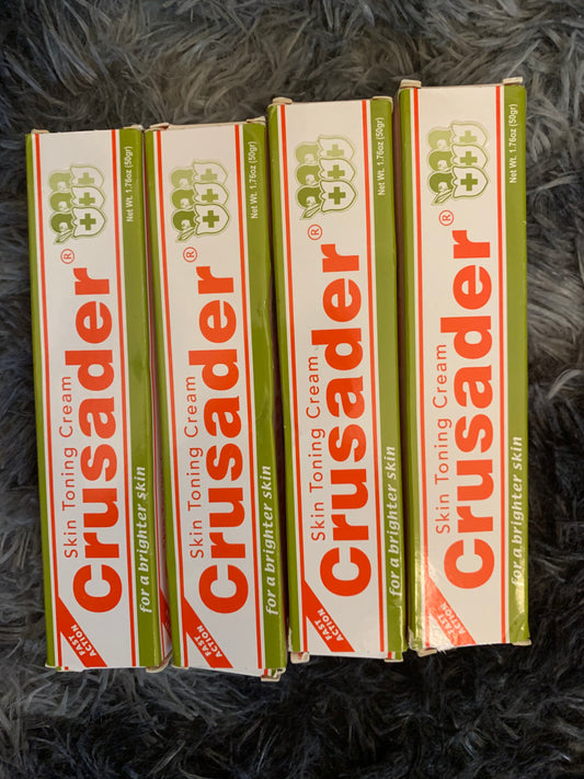 Crusader Skin Toning Cream Triple Action 1.76 oz