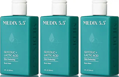Medix 5.5 Body Scrub Skin Care Glycolic Acid AHA + Lactic Acid