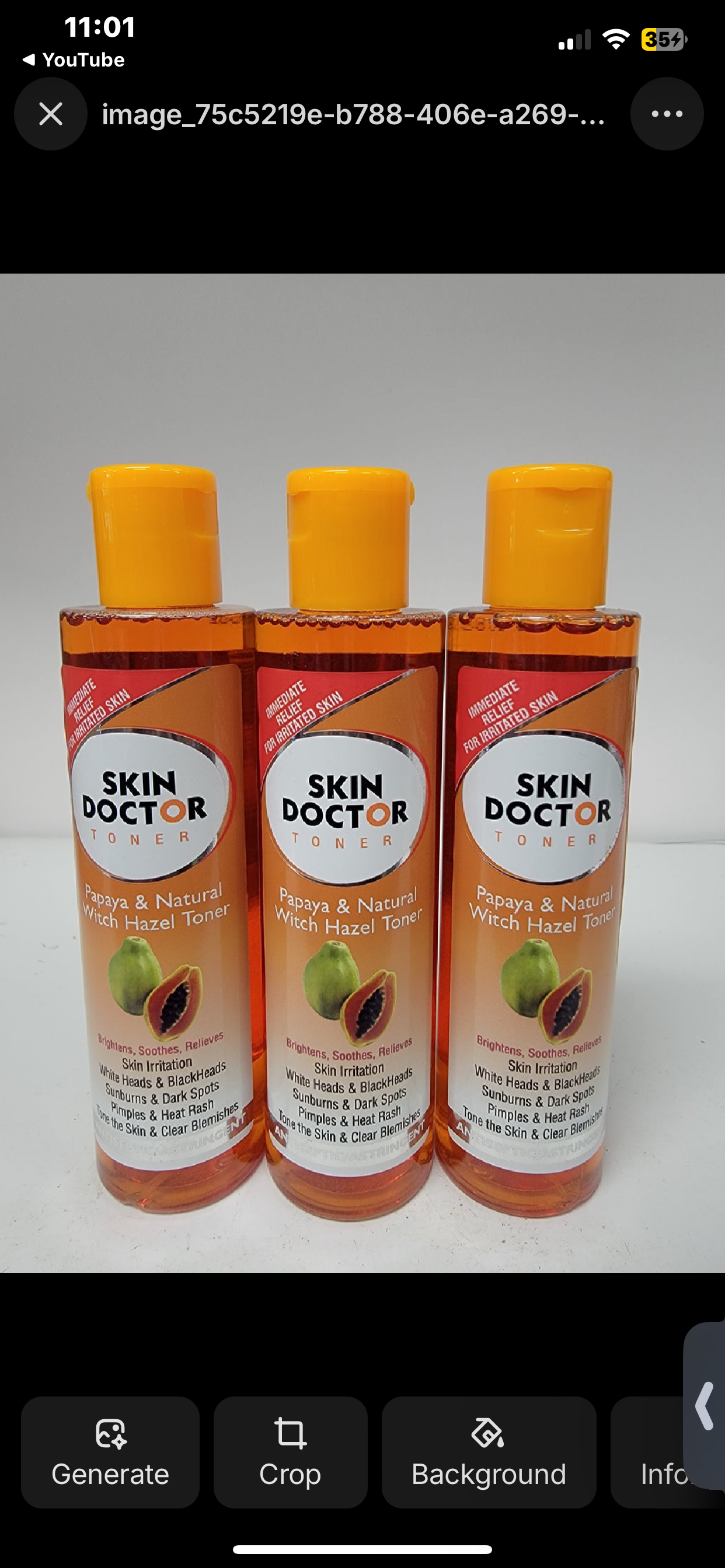 SKIN DOCTOR TURMERIC WHITENING FACE TONER